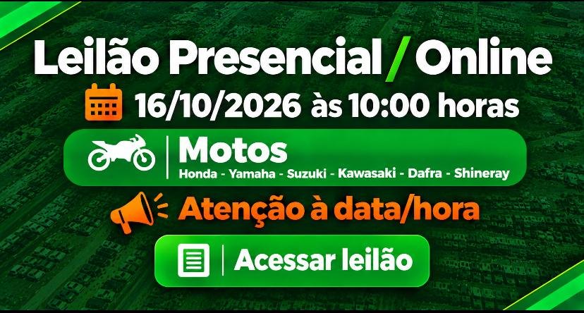 Leilão de Motocicletas